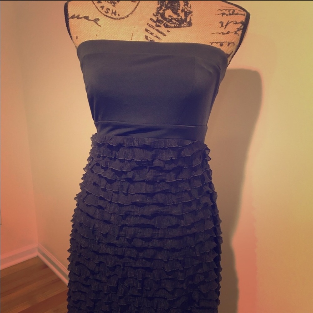 4/$20 The Limited strapless gray dress, size XS